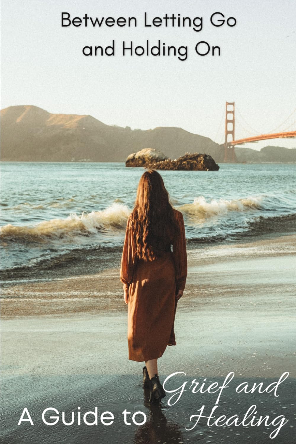 Between letting go and holding on: A guide to grief and healing (Selfcare by SpiritedFoxStudio)