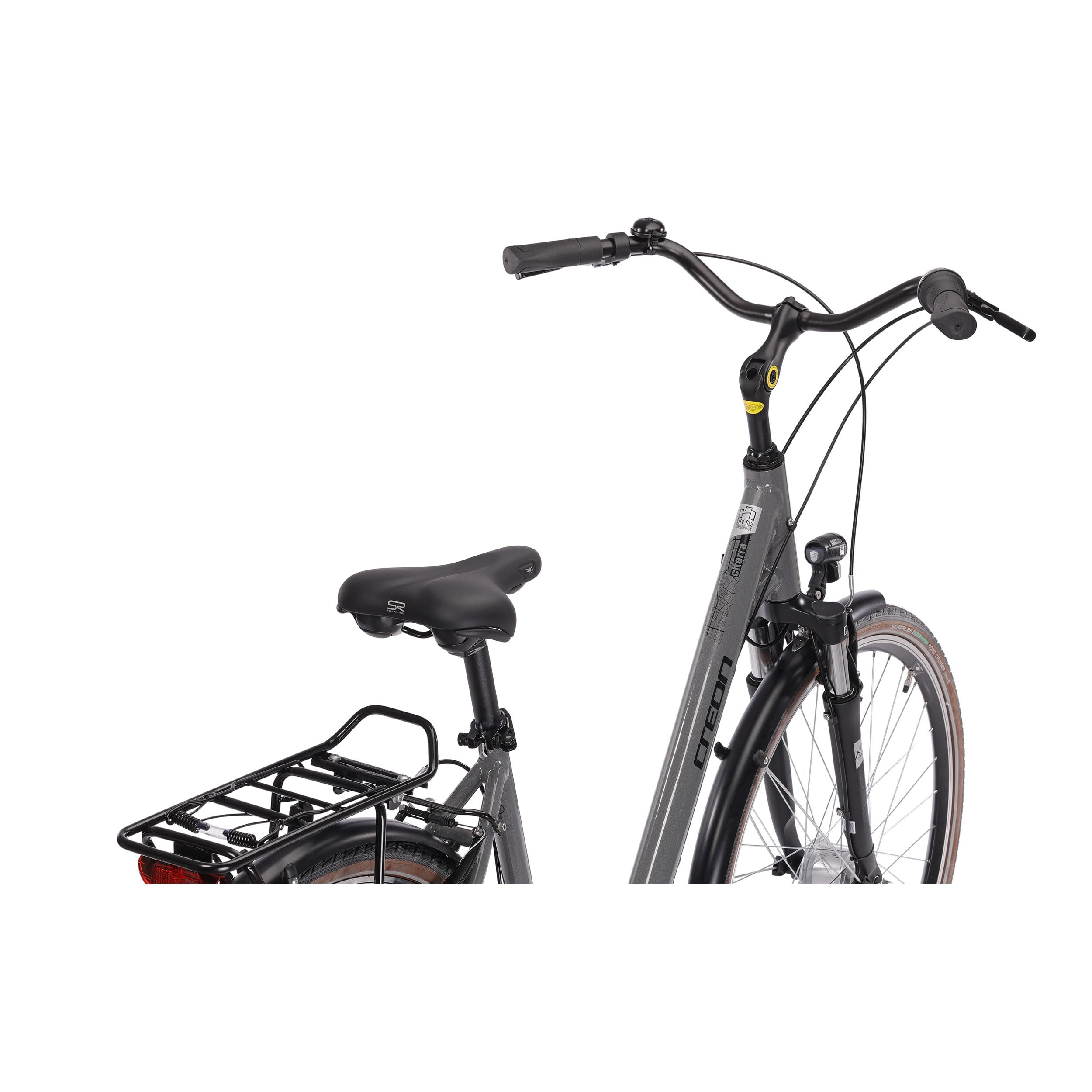 Airtracks 28 Zoll Damen City Fahrrad Cityrad Creon CITERRA SL 2 Low Step Shimano Nexus 7 Gang - Rahmenhöhen 45cm, 50cm und 55cm - Modelljahr 2026