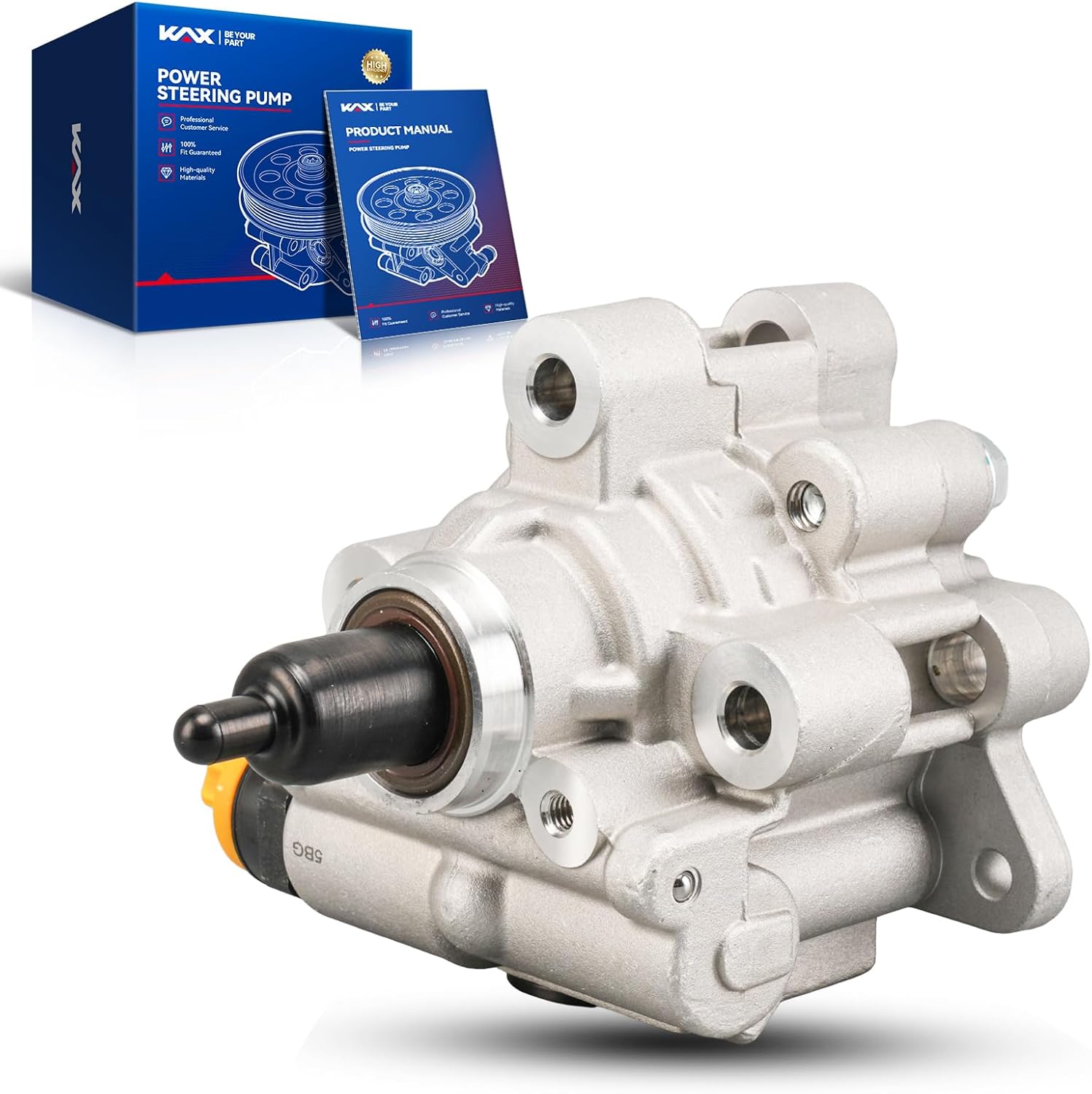 KAX 214084R Power Steering Pump for 2011-2012 Ram 2500/3500 6.7L, 2011-2012 Ram 4500/5500, Replace# 214084R, 68070908AD