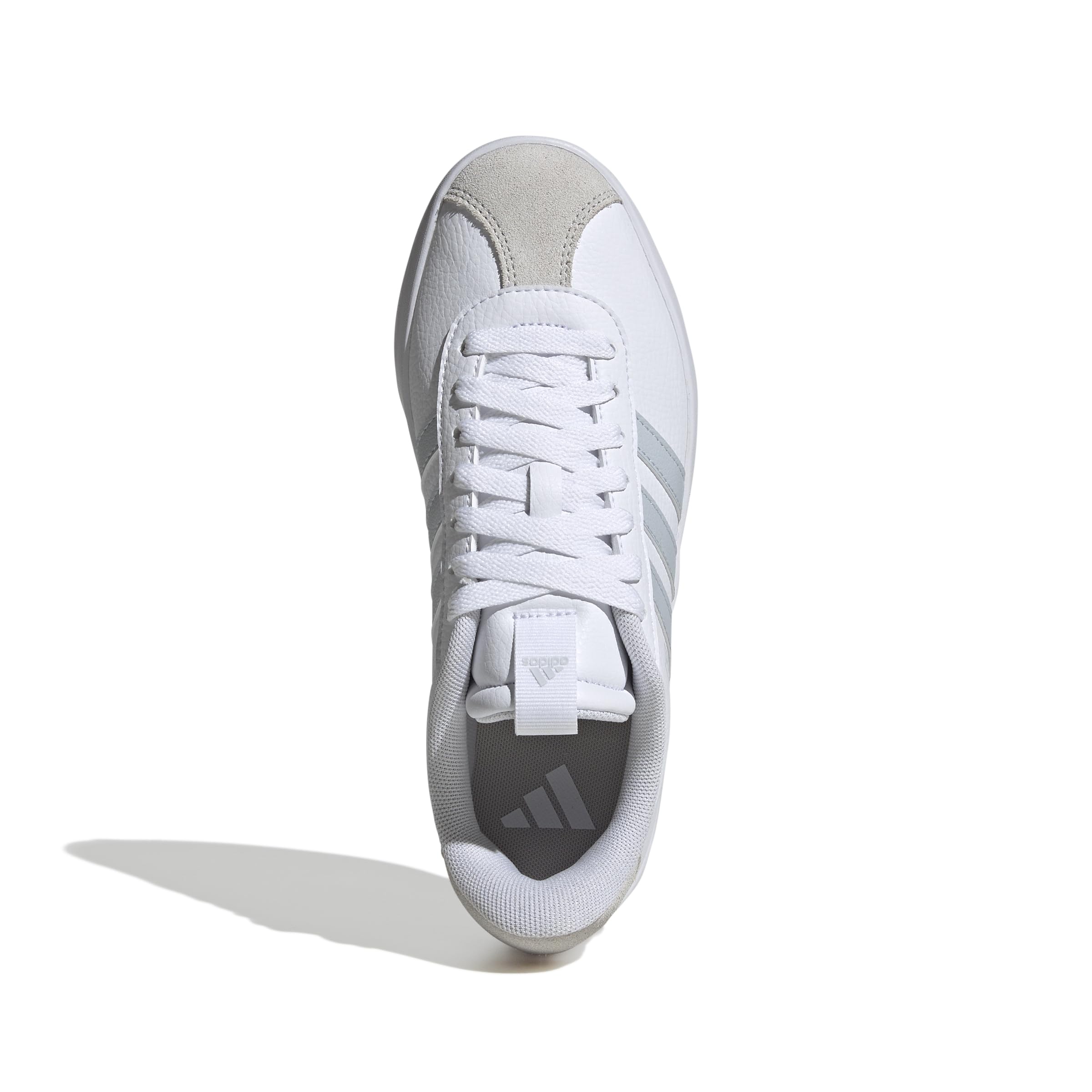 adidas Zapatillas para mujer, Vl Court 3.0, blanco/azul halo/gris, 5, Blanco Azul Halo Gris, 38 EU