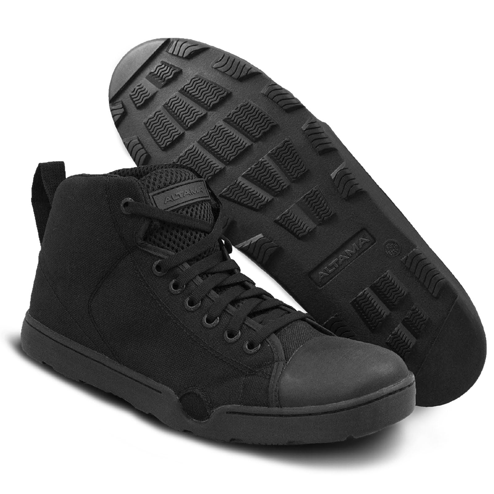 Unisex Maritime Mid Dive Fin-Compatible Tactical Boots with Water Drainage Ports & Water-Resistant PU Contoured Insole