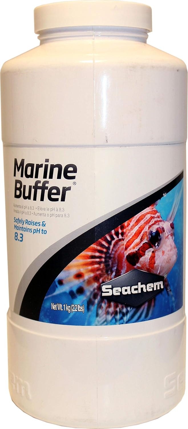 Seachem Marine Buffer, 1 Kilo Each (3 Kilos)