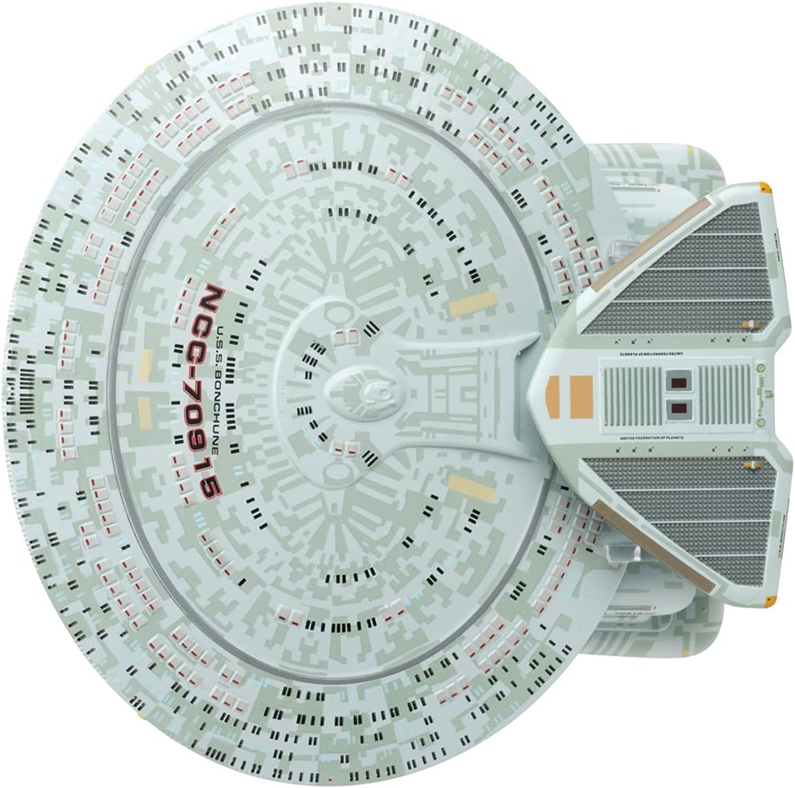 Star Trek The Official Starships Collection | U.S.S. Bonchune Nebula-Class XL Edition by Eaglemoss Hero Collector