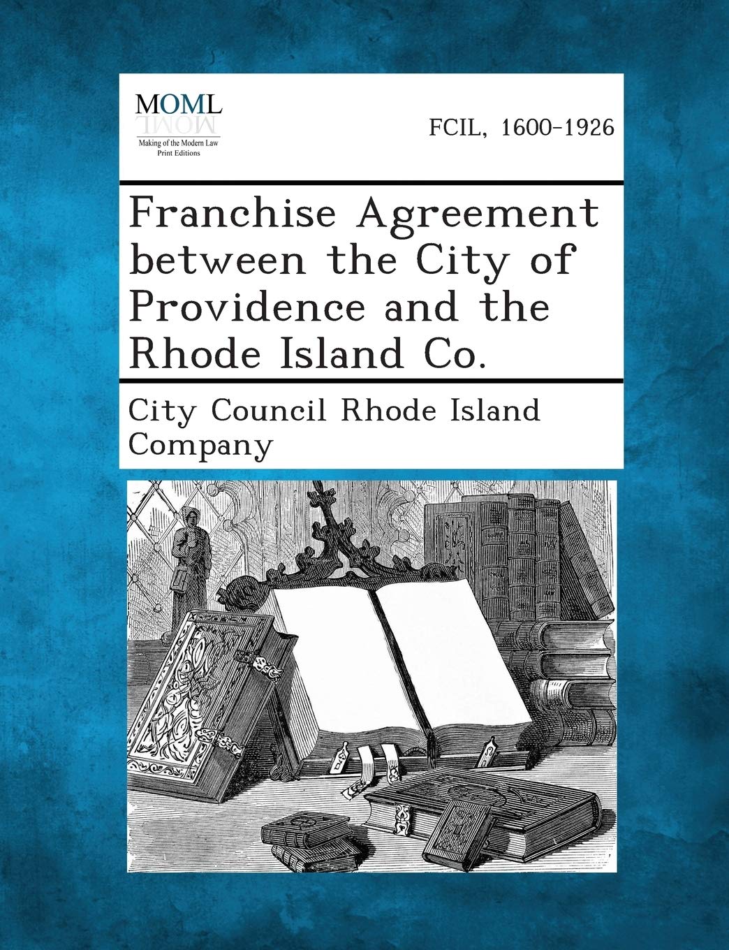 Franchise Agreement Between the City of Providence and the Rhode Island Co.