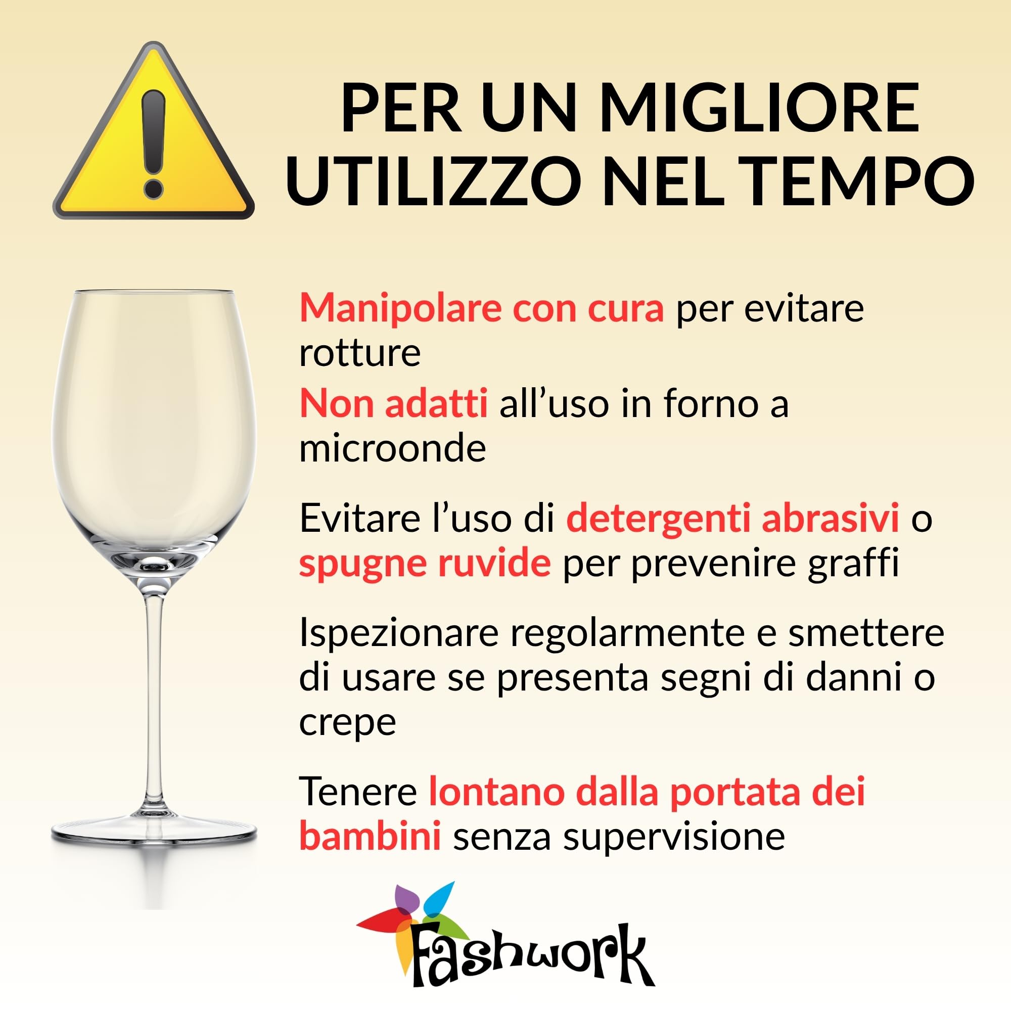 fashwork - Coppia Calici Vino Personalizzabili Palloncini, Calici Personalizzati da 50 cl, bicchieri vino rosso o prosecco - Idee Regalo Anniversario, Regalo Matrimonio e scegli la scatola regalo