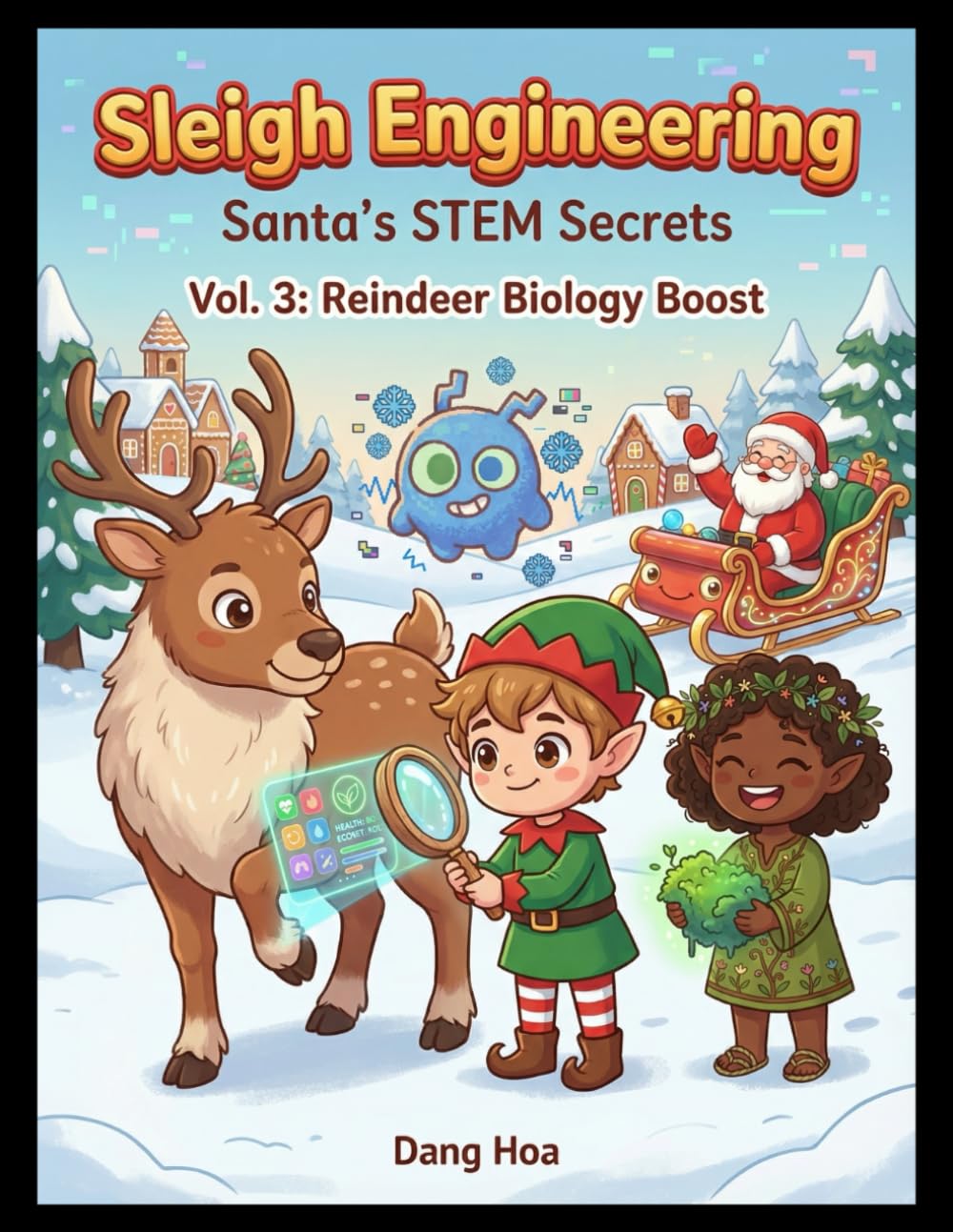Reindeer Biology Boost: Santa's STEM Secrets, Vol. 3: An Interactive Comic Adventure on Animal Adaptations & Nature's Upgrades for Kids 6-10