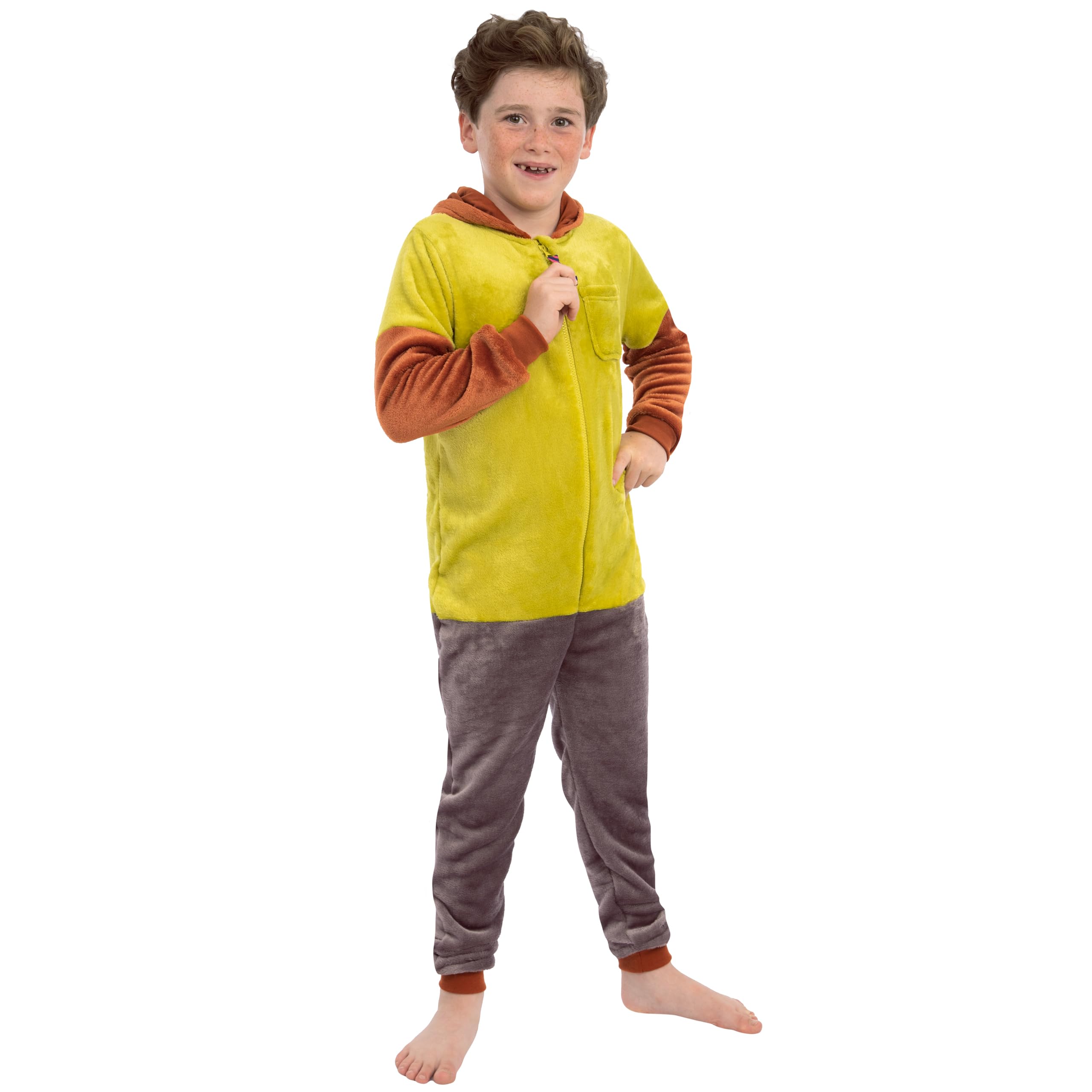 Disney Mono, Pijama Niño De Zootopia, Nick Wilde Entero, Pijamas Invierno Niño
