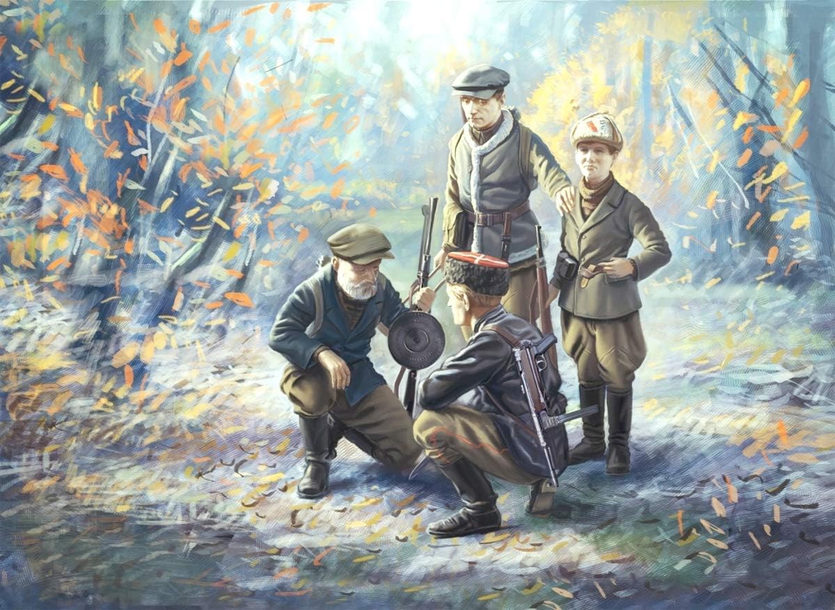 ICM Models WWII Soviet Partisans Building Kit