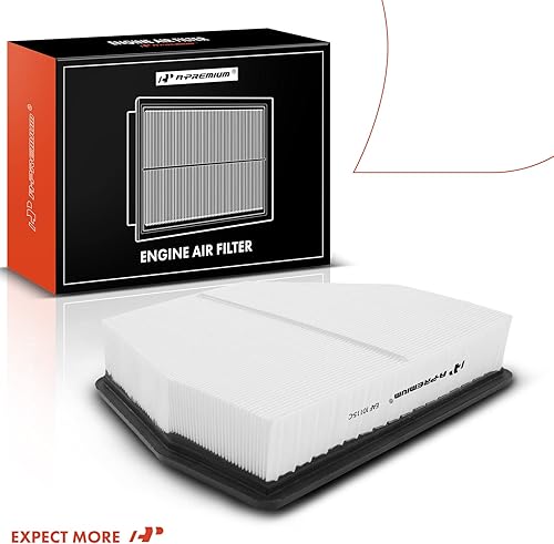 Miniatura 8 de A-Premium Filtro de aire de motor compatible con Chevrolet Captiva Sport 2012-2015 y Saturn Vue 2008-2010, 2.5L 3.0L, panel flexible, repuesto #