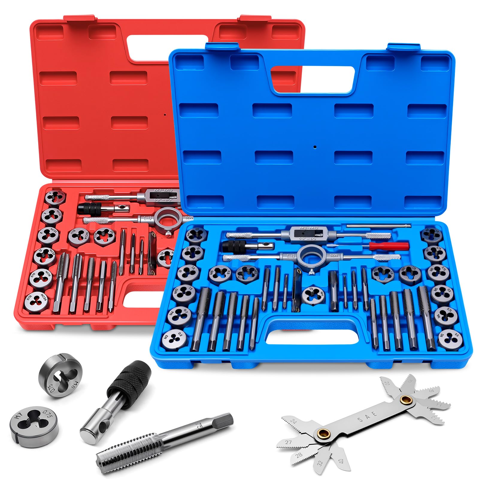 DIKTALK 80 PCS Tap and Die Set