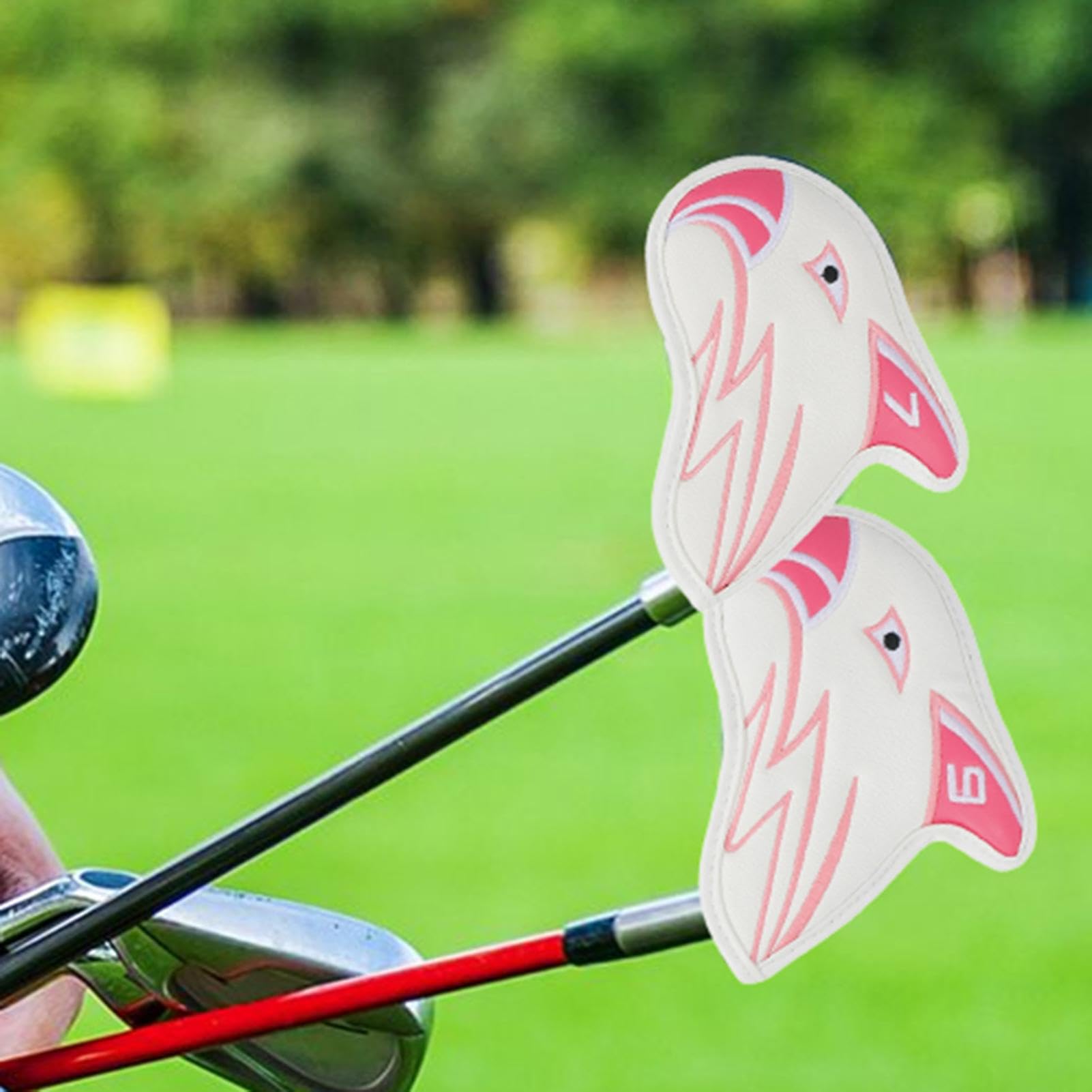 Golfschlägerabdeckungen aus Eisen, Golfschlägerabdeckungen | PU-Schutzhüllen für Golfschläger, Hybridschlägerabdeckungen, dicke wasserdichte Schutzhülle für Golfschläger