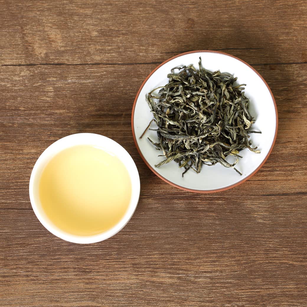 GOARTEA Jasmine Grüner Tee - 2Pcs 250g Total 17.6oz Supreme Grade - Jasmine Green Tea Loose Leaf - Moli Yinhao Grüner Jasmin Tee - Chinese Fujian Tea