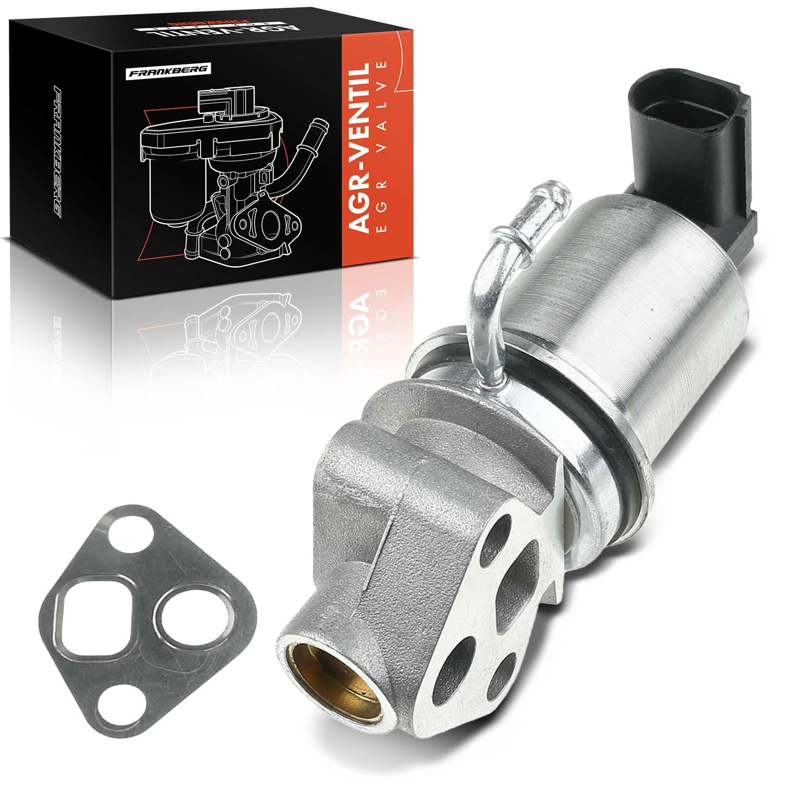 Frankberg ricircolo dei gas di scarico tramite valvola EGR | Compatibile con: Golf IV Variante 1J5, New Beetle 1C1 9C1, A.l.h.a.m.b.r.a 7V8 7V9, T.o.u.r.a.n 1T1 1T2, A3 8P1