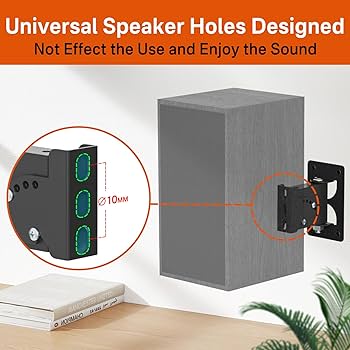 Amazon | R-50M Klipschスピーカーウォールマウント用の調節可能