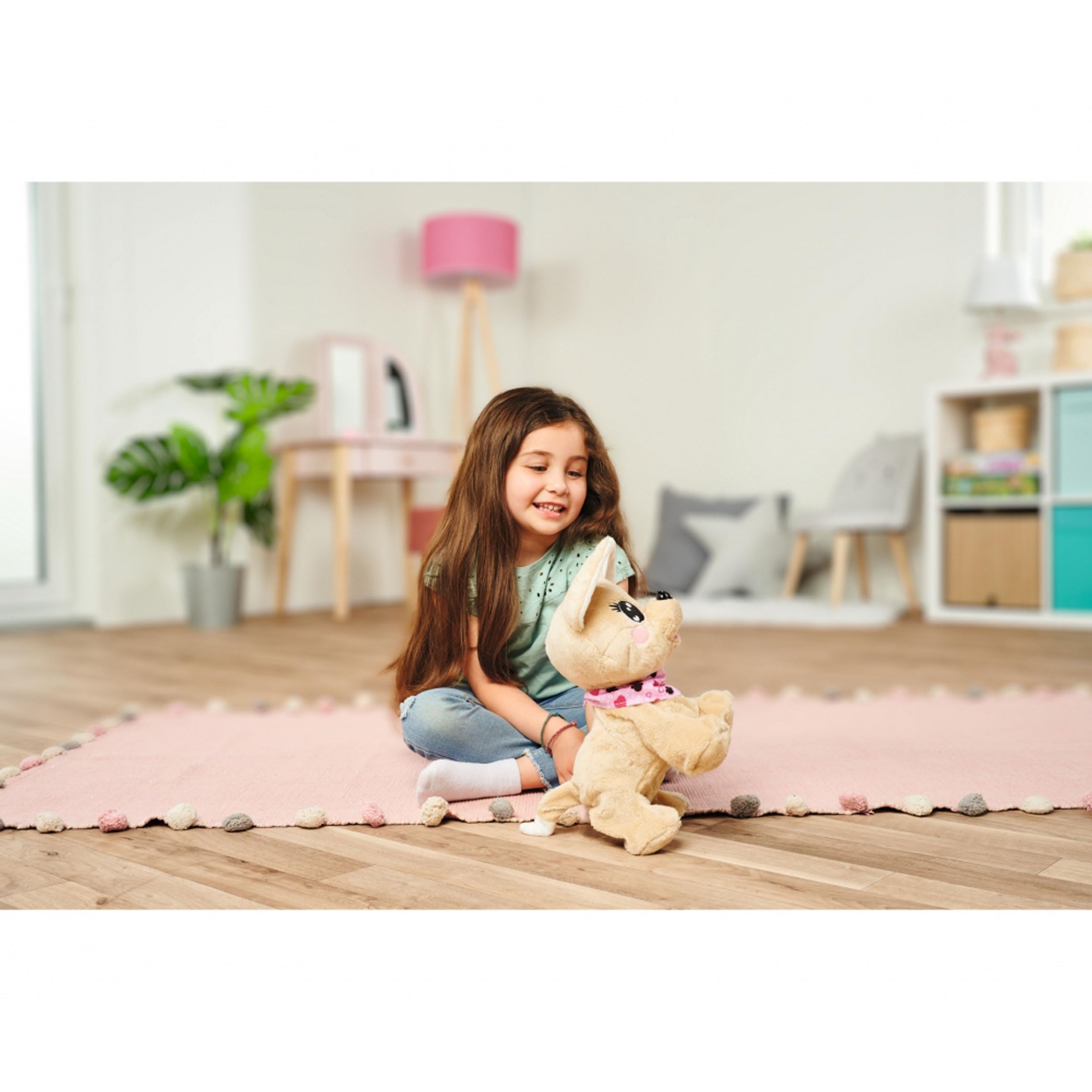 Simba 105893500 - Chichi Love Baby Boo, DEUTSCHE Version, Reagiert Auf 12 Sprachbefehle, Mit Ãœber 60 Verschiedenen Sounds, 30cm, Chihuahua Plüsch Hund, Interaktives Haustier, Ab 3 Jahren