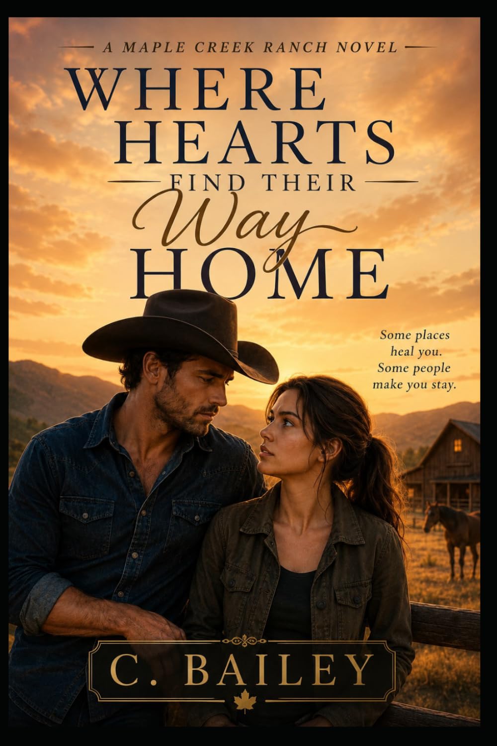 Where Hearts Find Their Way Home: A Maple Creek Ranch Novel