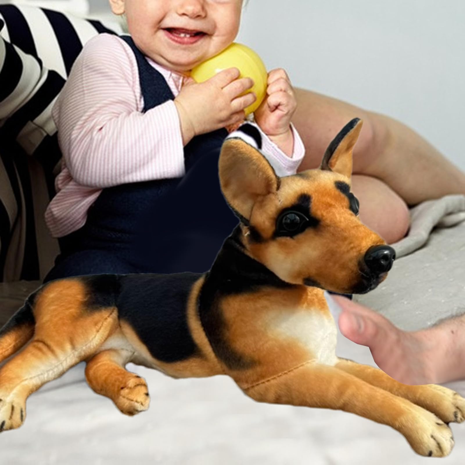 Amazon.co.jp: Mdikawe 大きな犬のぬいぐるみ、羊飼いの犬のぬいぐるみ