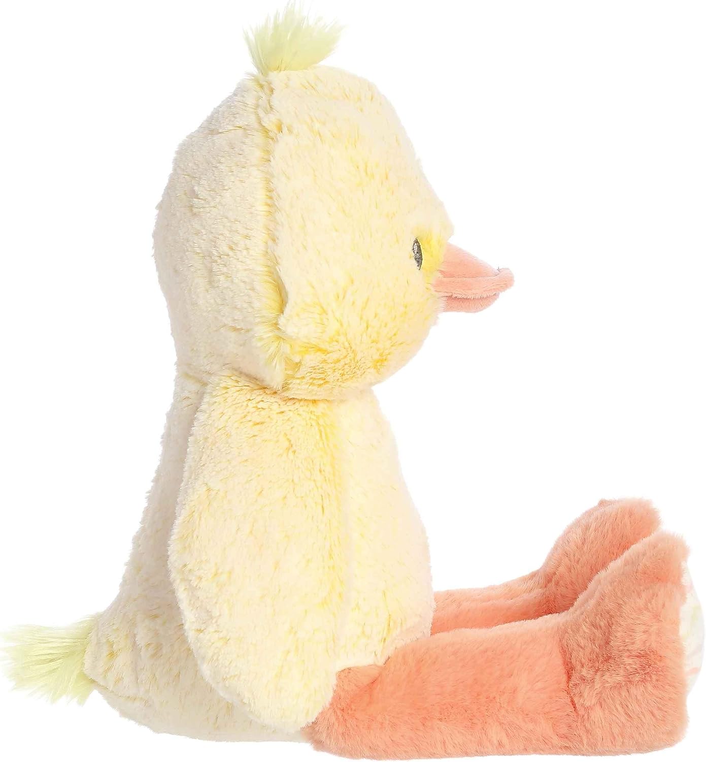Aurora® Adorable Cuddlers™ Dani Duck™ Baby Stuffed Animal - Security and Sleep Aid for Kids and Babies - Perfect for Baby Showers and Nursery Decorations - Yellow 15 Inches