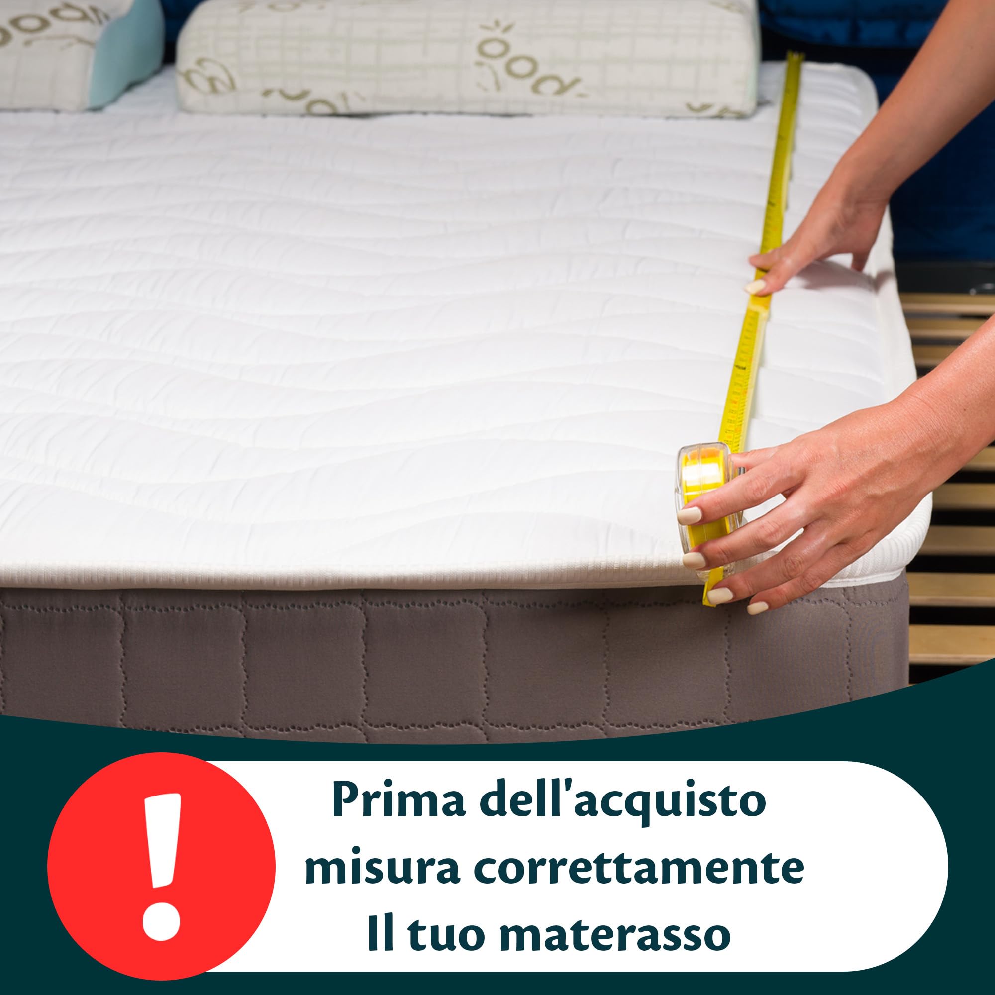 Lenzuola con Angoli una Piazza e Mezza 140x190 cm Verde in 100% Puro Cotone per Materasso fino a 30cm Tessuto Anti-Acaro e Traspirante di Alta Qualità Morbido Durevole e Lavabile in Lavatrice