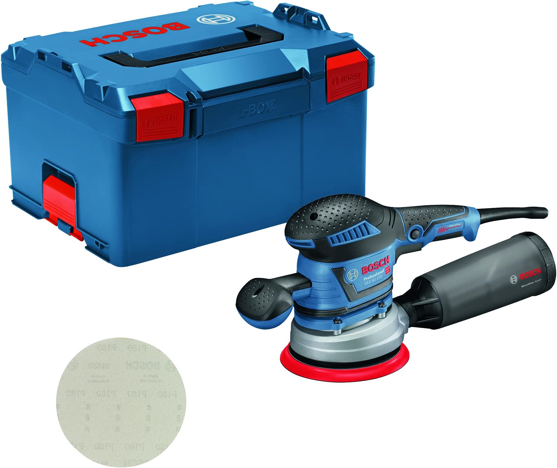 Bosch GEX 125150 AVE Professional random orbit sander Amazon.co.uk