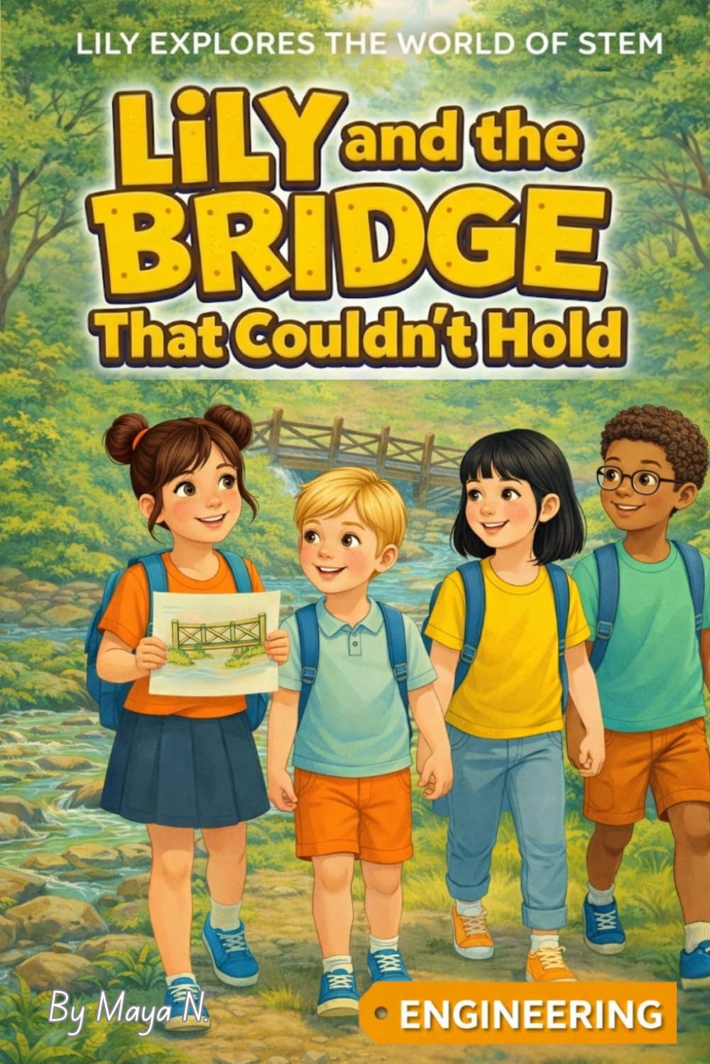 Lily and the Bridge That Couldn’t Hold: A Fun & Educational Engineering Adventure for Curious Kids Ages 6-11 (Lily Explores the World of STEM)