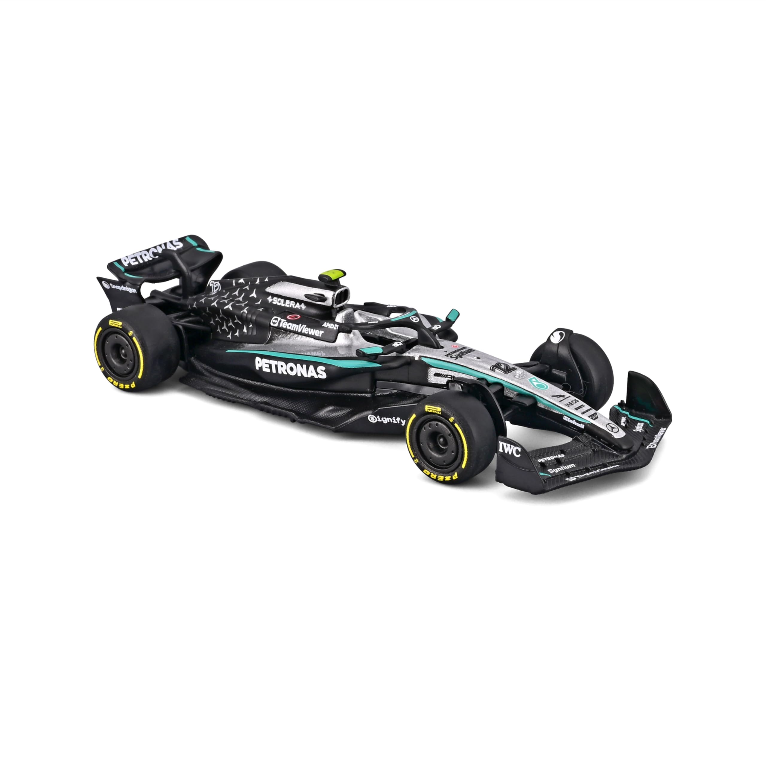 Amazon.com: 1:64 F1 Model for Benze F1 2025 W16 12# Kimi Antonelli