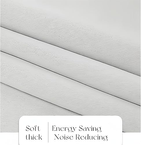 Miniatura 6 de Cortinas opacas con estampado de cachemira de 84 pulgadas de largo, juego de 2 paneles con aislamiento térmico tradicional, oscurecimiento estético,