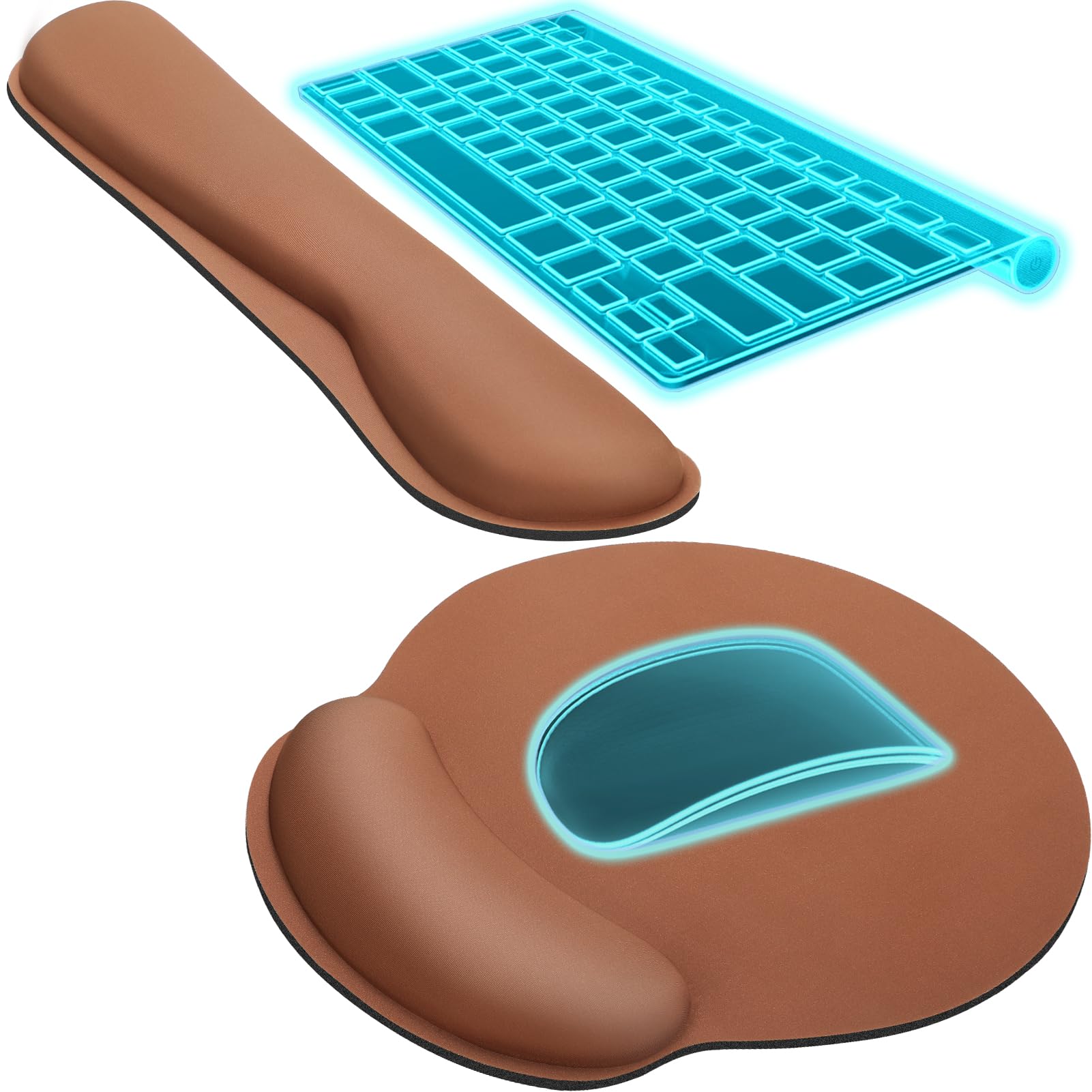 KTRIO Keyboard Wrist Rest & Mouse Pad with Wrist Rest, Black — Amazon image 16