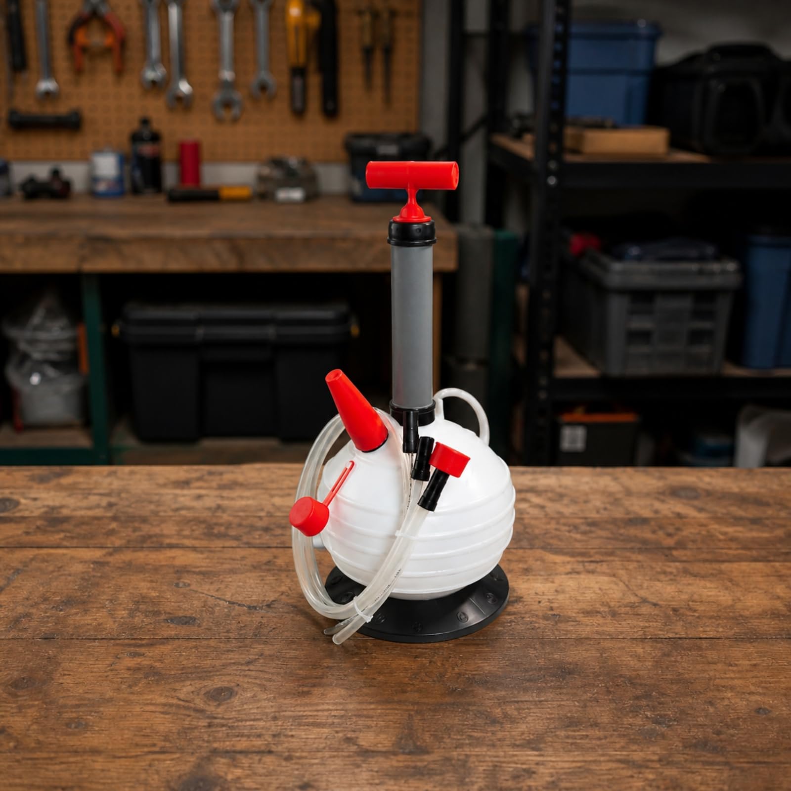 Pompa per Benzina Autoadescante | Pompa di Travaso con Tubo, senza, per Officina, Garage, Meccanici