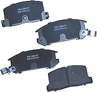 Vista 52 de Pastillas de freno traseras cerámicas Bendix Premium SBC1337 para Cadillac CTS 2014-2008, SRX 2016-2010, Chevrolet Camaro 2015-2010, Saab 9-4X 2011