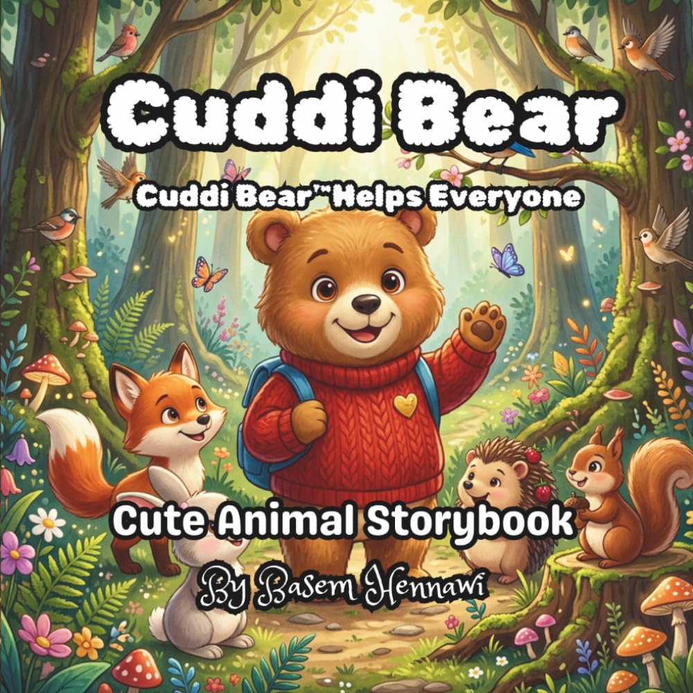 Cuddi Bear™ Helps Everyone: A Heartwarming Forest Adventure About Helping Others, Teamwork, Friendship, and Kindness