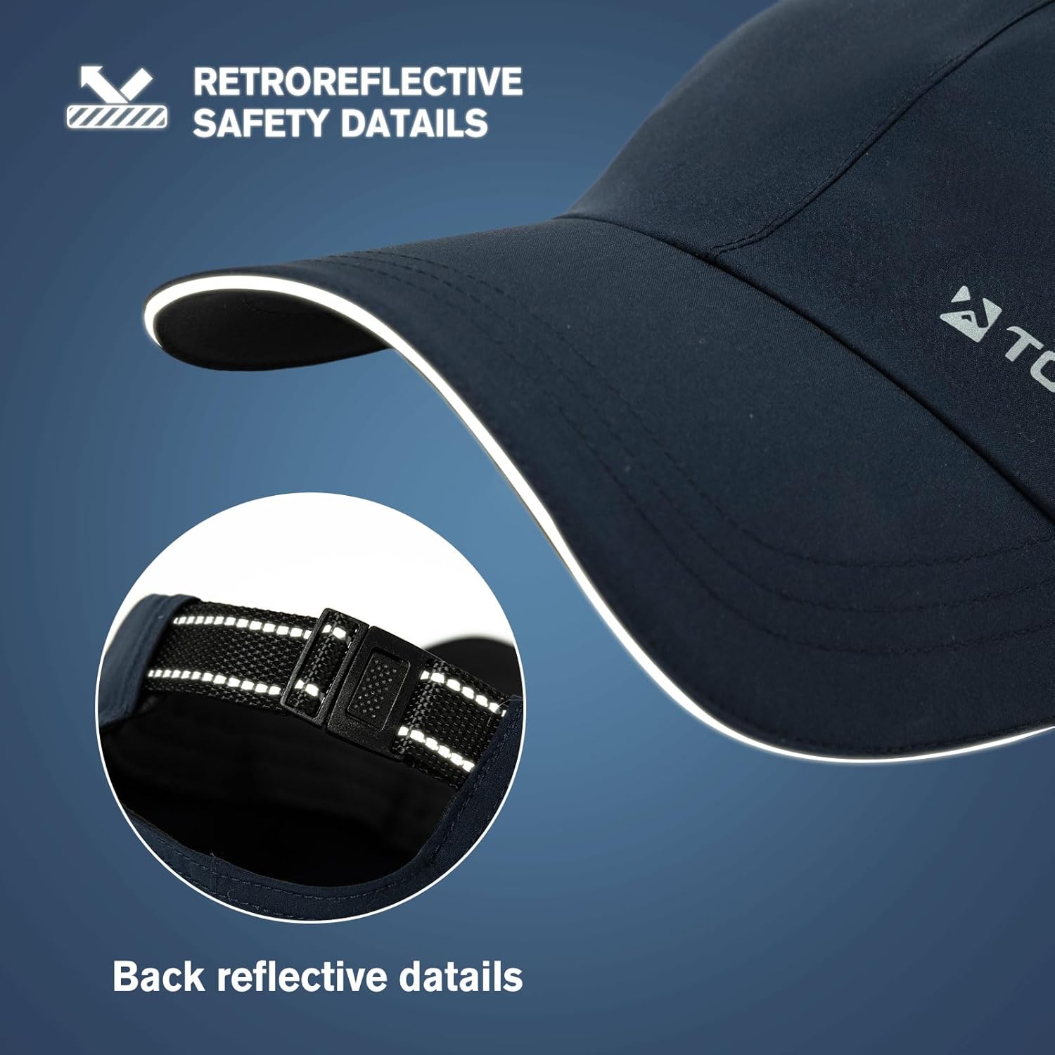 TOP-EX Oversize XL XXL XXXL Baseball Cap Waterproof Running Hat for Extra Large Heads Men - Image 8