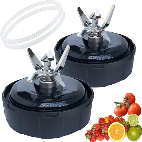 Nuevo modelo Cuchilla de repuesto para licuadora Ninja, solo compatible con Nutri Ninja Foodi Power Blender SS300, SS351, SS351C, SS351TGT, CO351B,