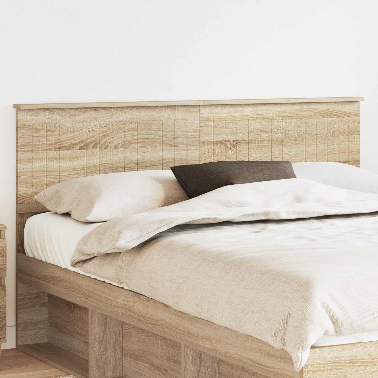 vidaXL Cabecero Roble Sonoma Madera de ingeniería
