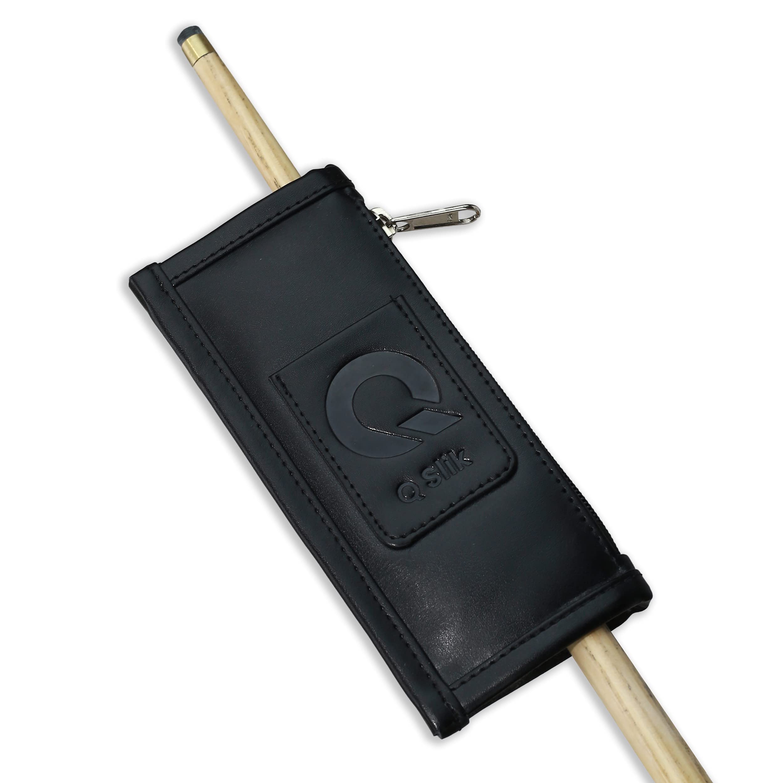 Q SlikUltimate Pool Cue Cleaner and Cue Burnisher - Game Changer Billiards Accessories for Increased Accuracy - Clean, Burnish, Lubricate and Improve Your Game in One Simple Process