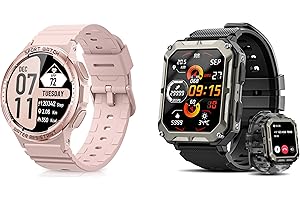 rgthuhu: Smart Watches for Women and Men, Bluetooth Call Fitness Tracker Health Monitor Smartwatch