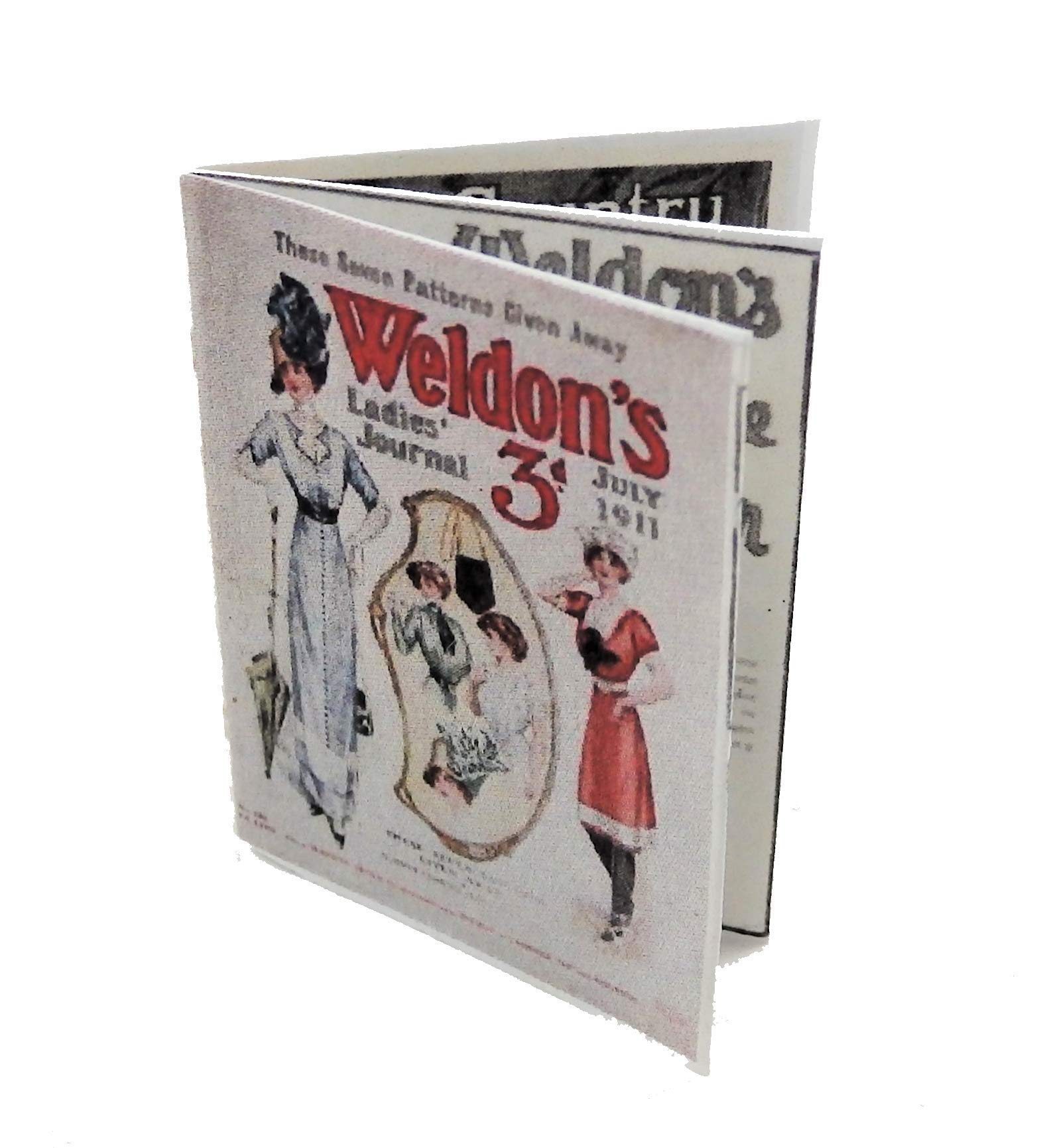 Melody Jane Puppenhaus Zubehör: Weldon's Viktorianisch Handarbeiten Magazin 1:12 | Miniatur-Näh-Zubehör Für Puppenhäuser