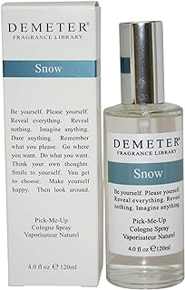 Demeter Snow Cologne Spray for Unisex, 4 Ounce