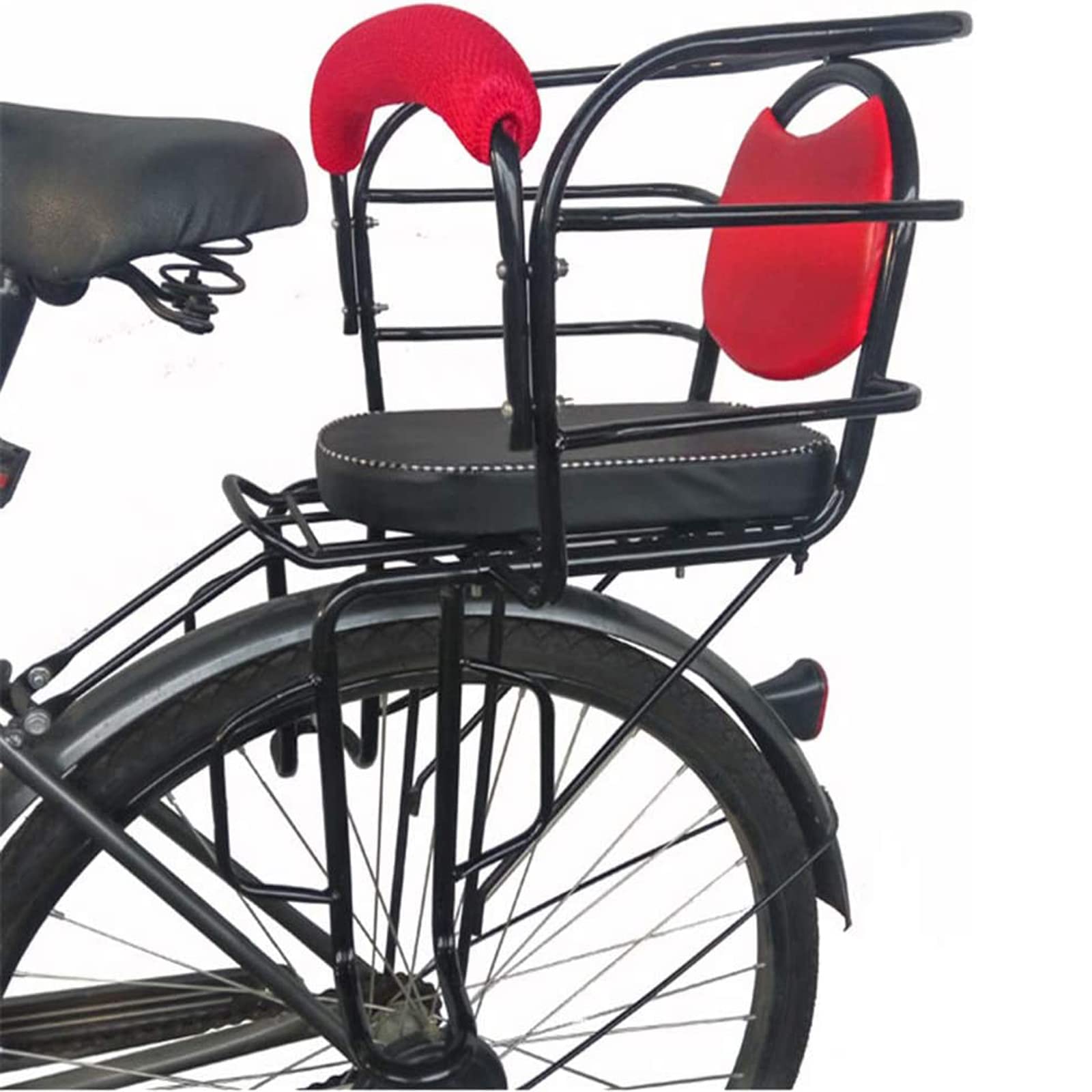 Sièges Arrière De Sécurité pour Enfants À Vélo, Siège De Sécurité pour Bébé À Vélo Épaississant, Siège pour Enfant À Vélo Arrière pour Bébé De Voiture Électrique