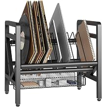 Vertical Laptop Stand, Laptop Storage Rack