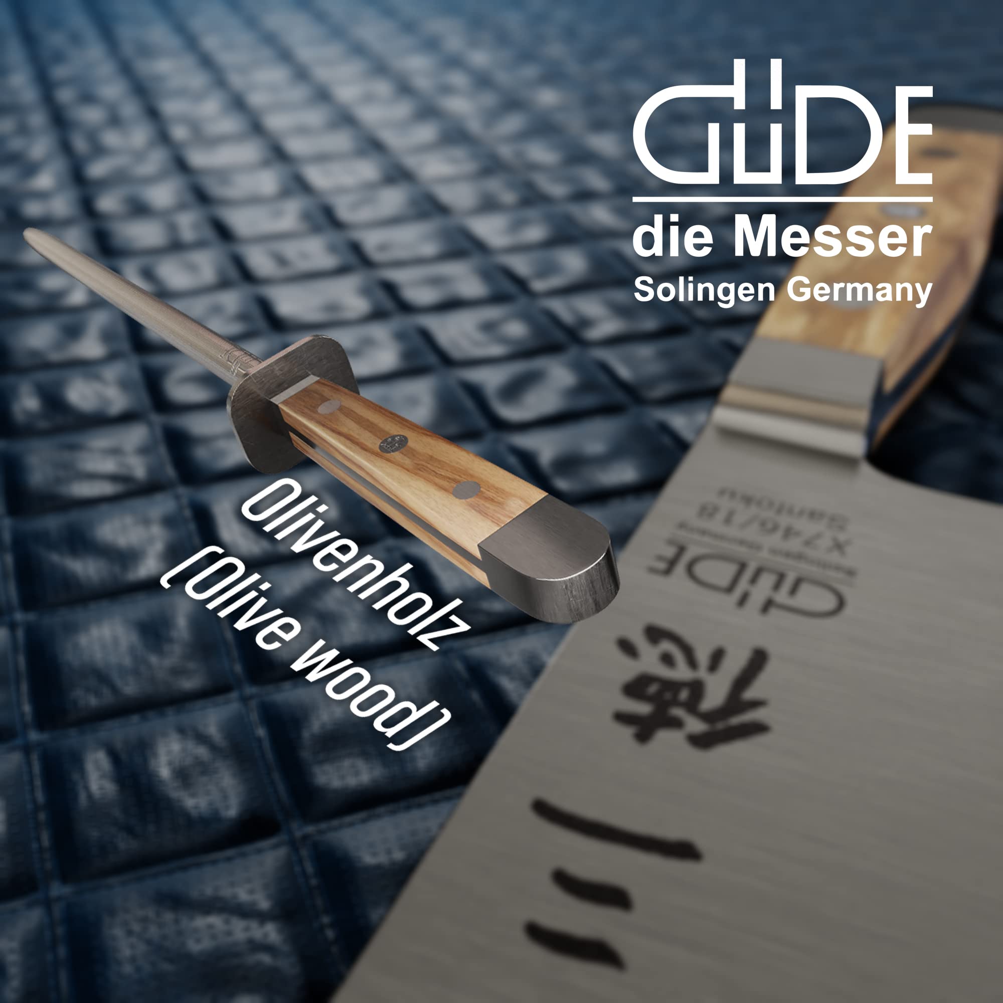 Güde Wetzstahl Serie Alpha Olive Länge: 26cm von