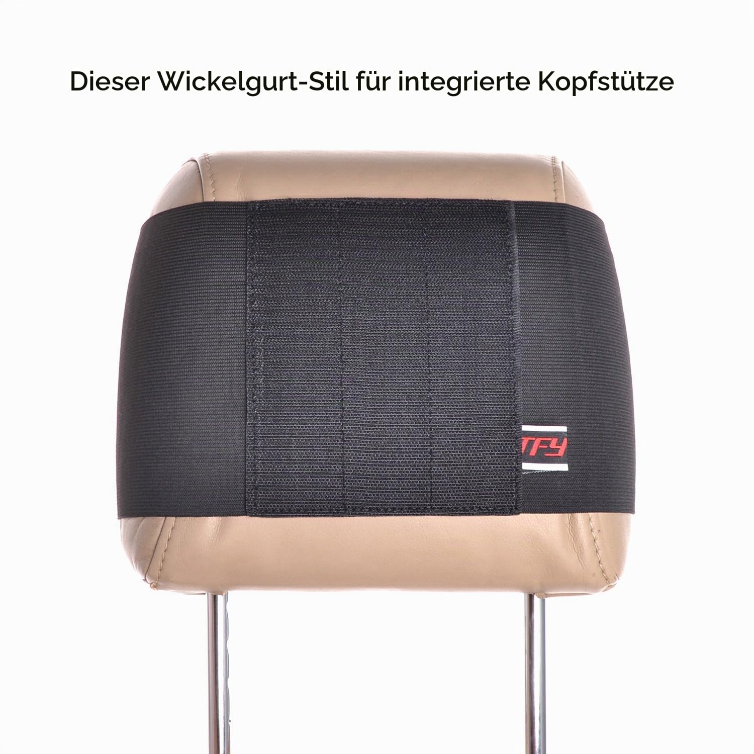 TFY Universal Autokopfstützen Halterung mit Winkelverstellbaren Halterungsklemmen für Swivel Display Portable DVD-Player