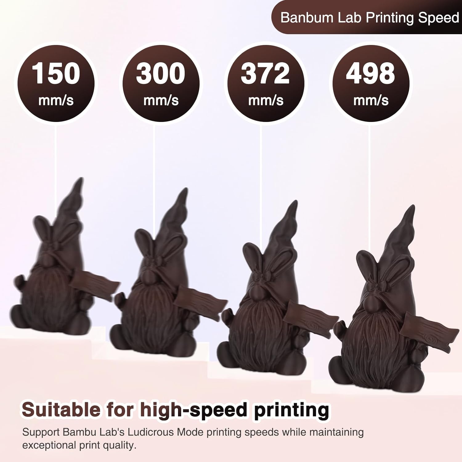 Rainbow Matte PLA Filament 1.75mm, Multicolor Gradient 3D Printer Filament for Halloween, Fits for FDM 3D Printers, 1KG/2.2lbs, Solar Eclipse