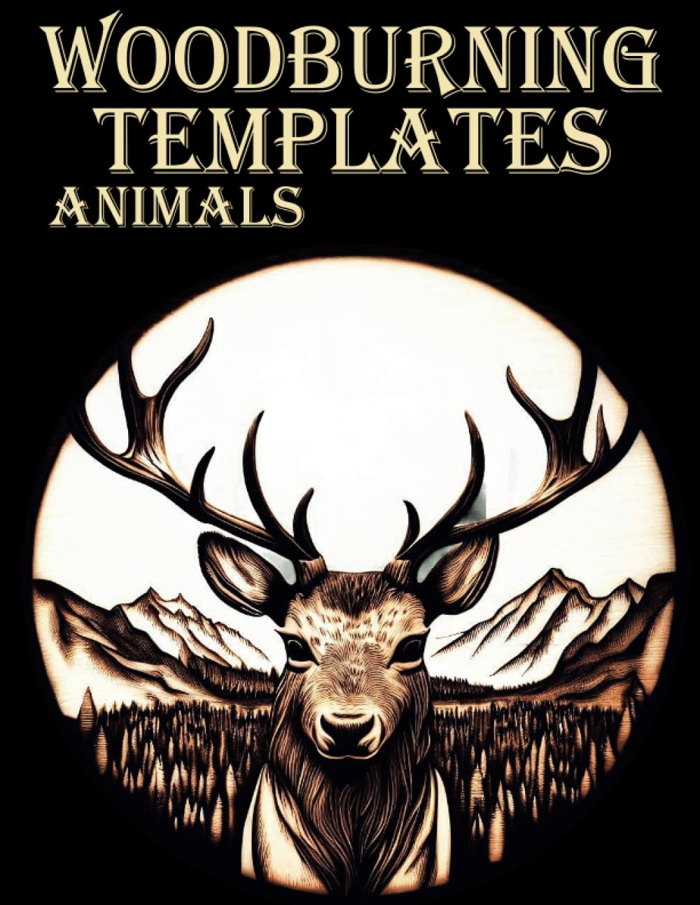 Woodburning Templates: Animal Motifs for Tracing and Pyrography