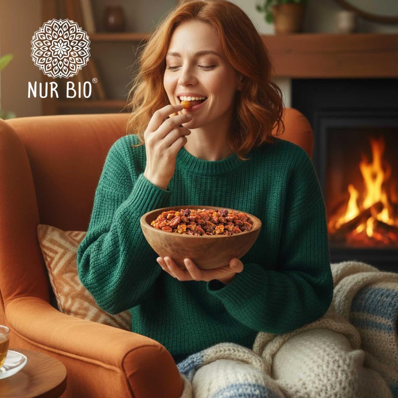 NUR BIO Physalis Beeren getrocknet 400 g, sonnengereifte Bio Andenbeeren, Inka Beere, ungeschwefelte, ungezuckert Superfood aus Peru