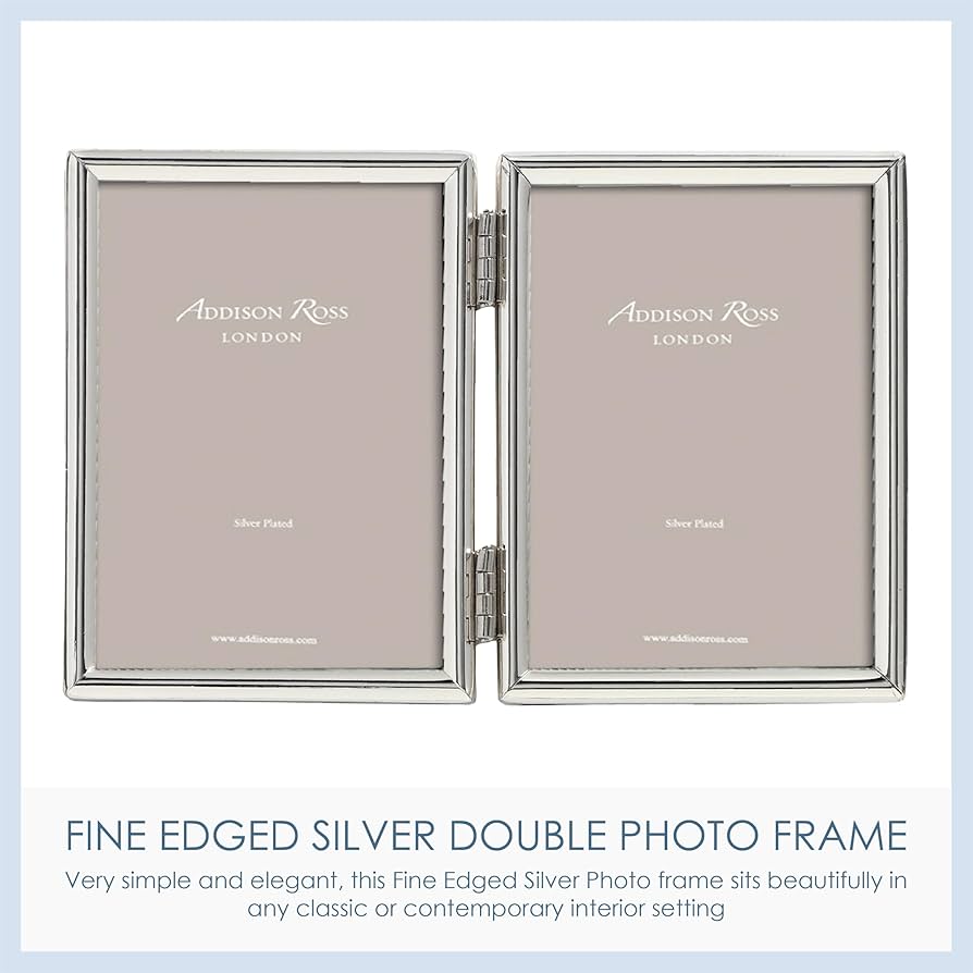 ADDISON ROSS LONDON ダブルフォトフレーム Amazon.co.jp: Addison Ross ダブルフォトフレーム 5x7インチ
