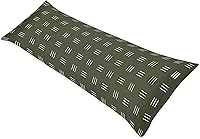 Vista 13 de Funda para almohada con diseño de flechas del bosque en blanco y negro de Sweet Jojo Designs para la colección Rustic Patch (almohada no incluida)