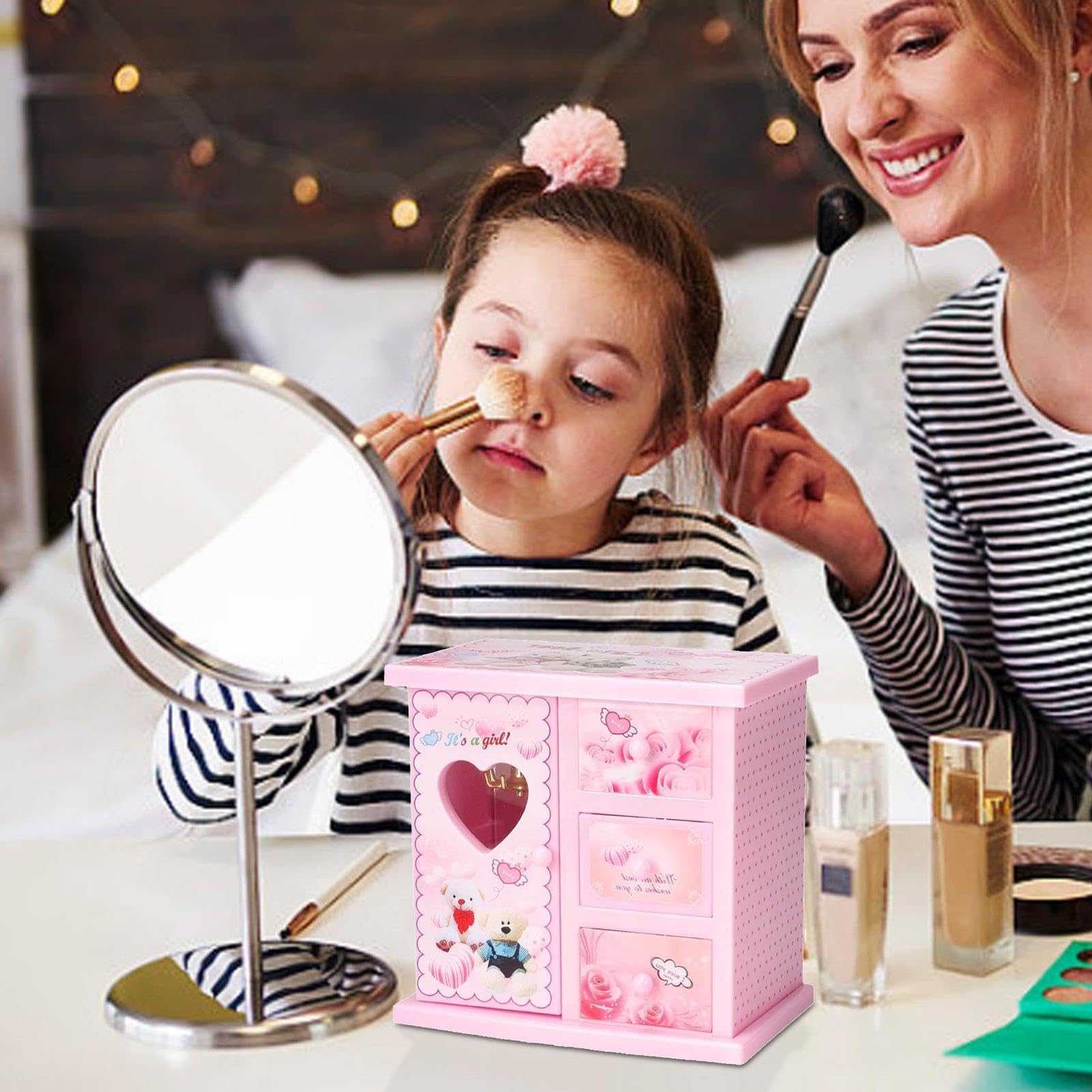 CRAZE Joyero Musical Niña, Modelo Unicornio, Caja De Música Con