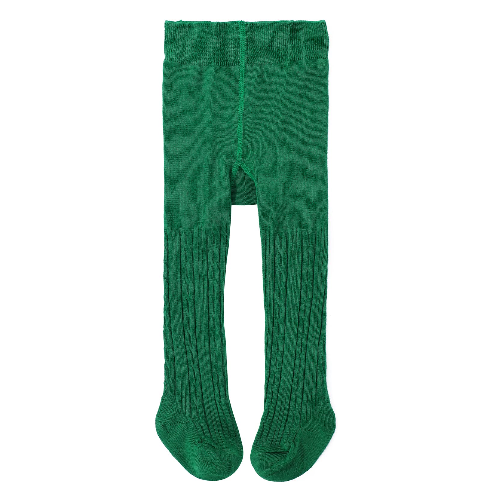 Century Star Baby Girls Cotton Cable Knit Tights for 0-4 Years Toddler
