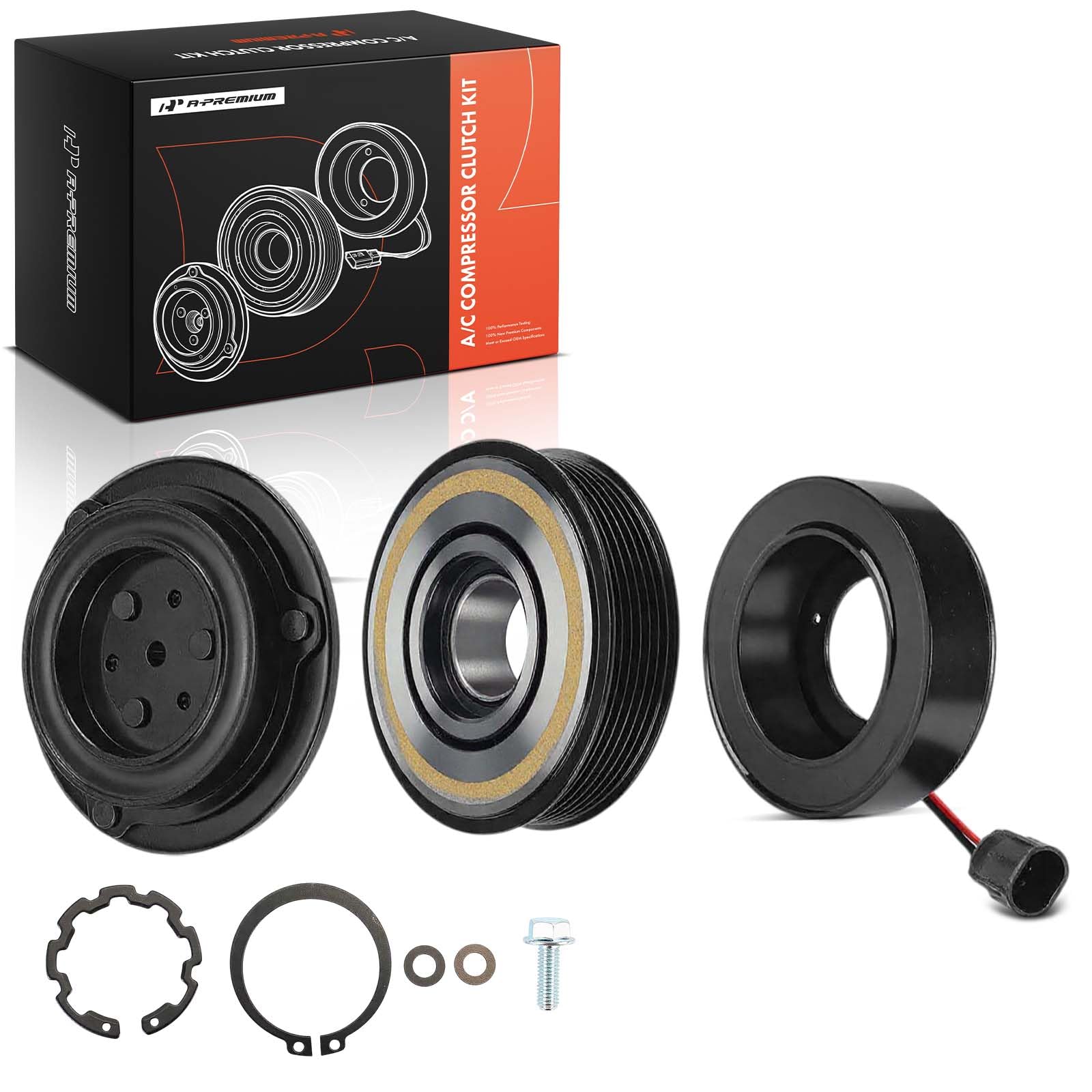 Amazon.com: A-Premium Air Conditioner AC Compressor Clutch Kit